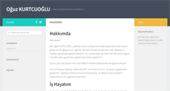 Desktop Screenshot of oguzkurtcuoglu.com